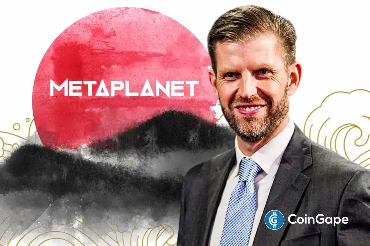 Japan's Metaplanet Taps Eric Trump For Bitcoin Push