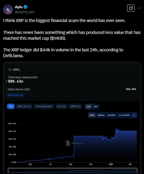 XRP is the biggest scam