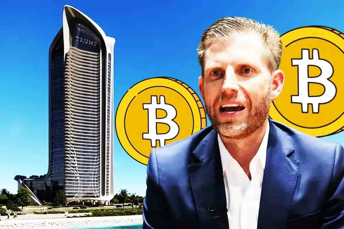 Eric Trump Confirms Crypto Payments Will Be Accepted for Trump Tower Dubai