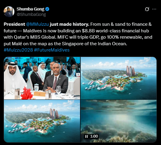 Maldives crypto city